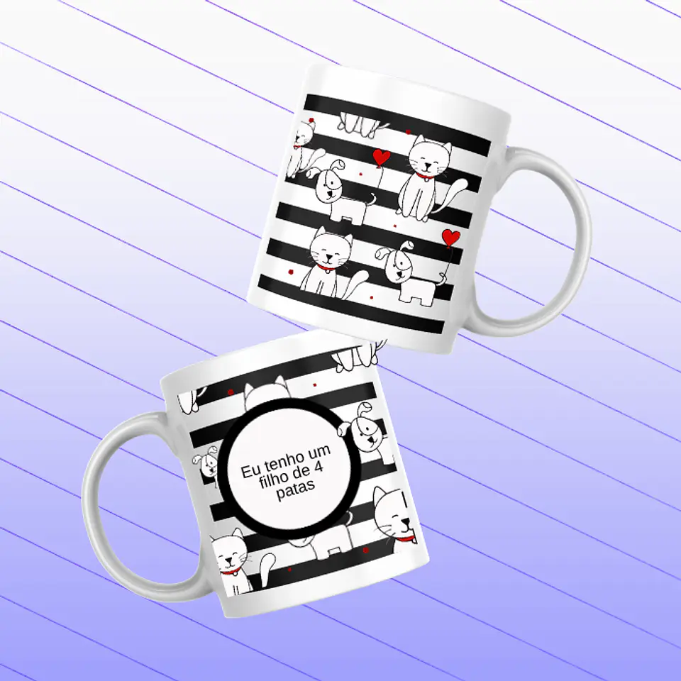 Caneca Porcelana Mãe 1