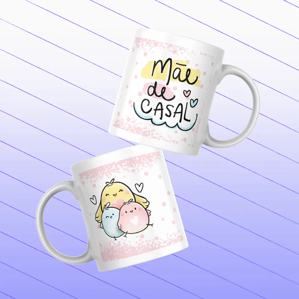 Caneca Porcelana Mãe 1