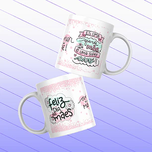 Caneca Porcelana Mãe