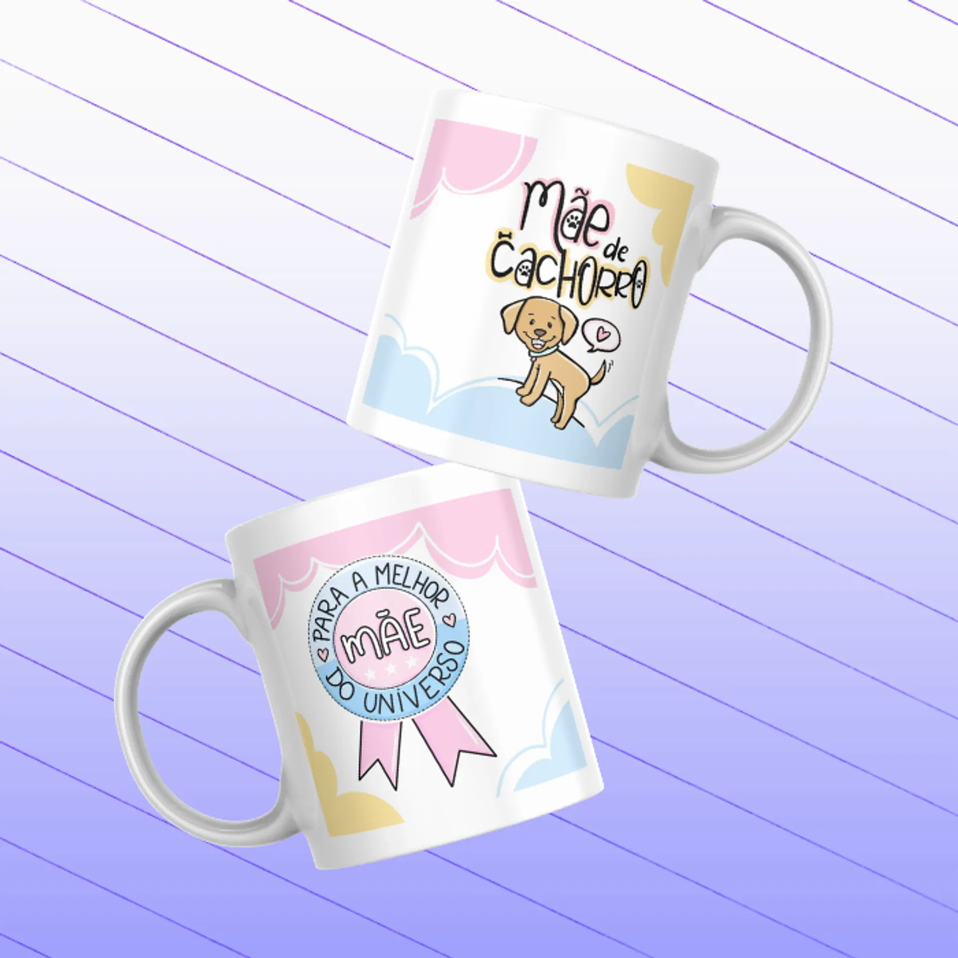 Caneca Porcelana Mãe 1