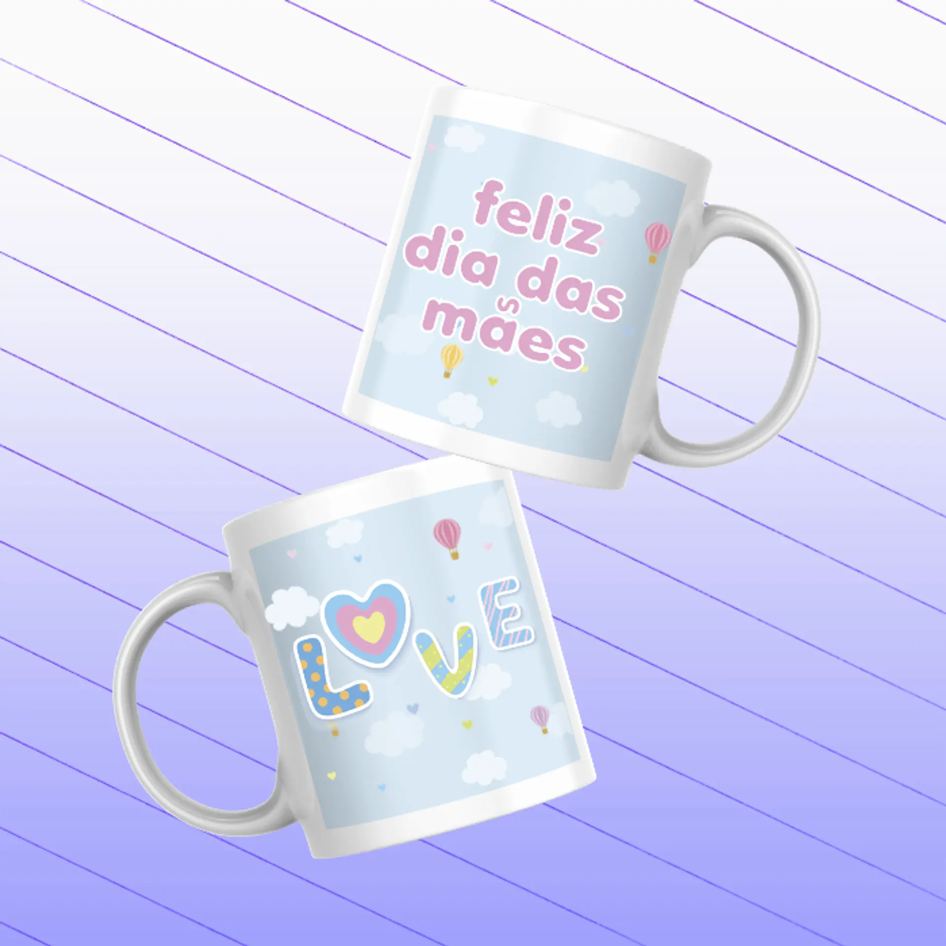 Caneca Porcelana Mãe 1