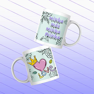 Caneca Porcelana Mãe