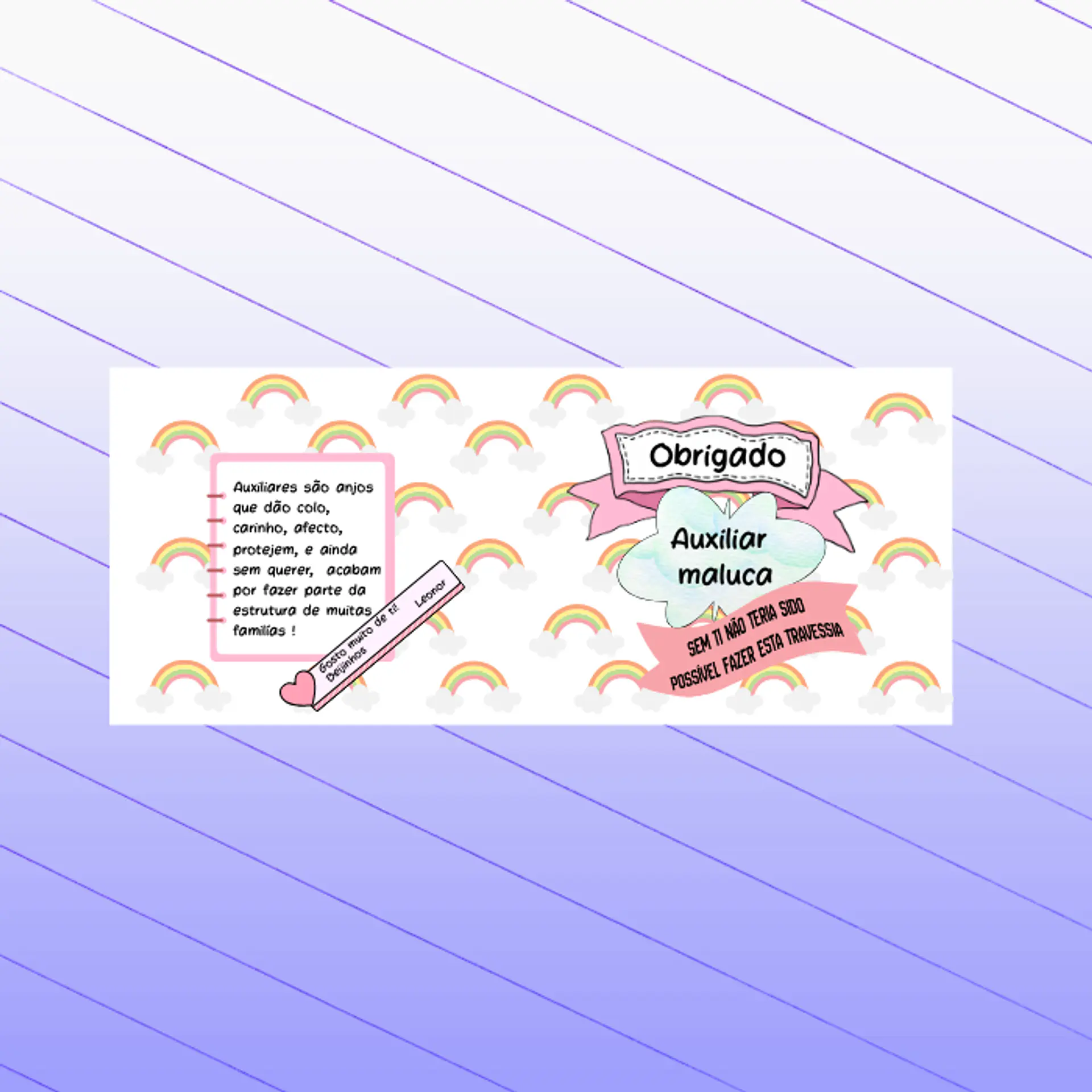 Caneca Auxiliar Educativo 2