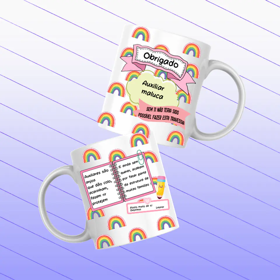 Caneca Auxiliar Educativo 1