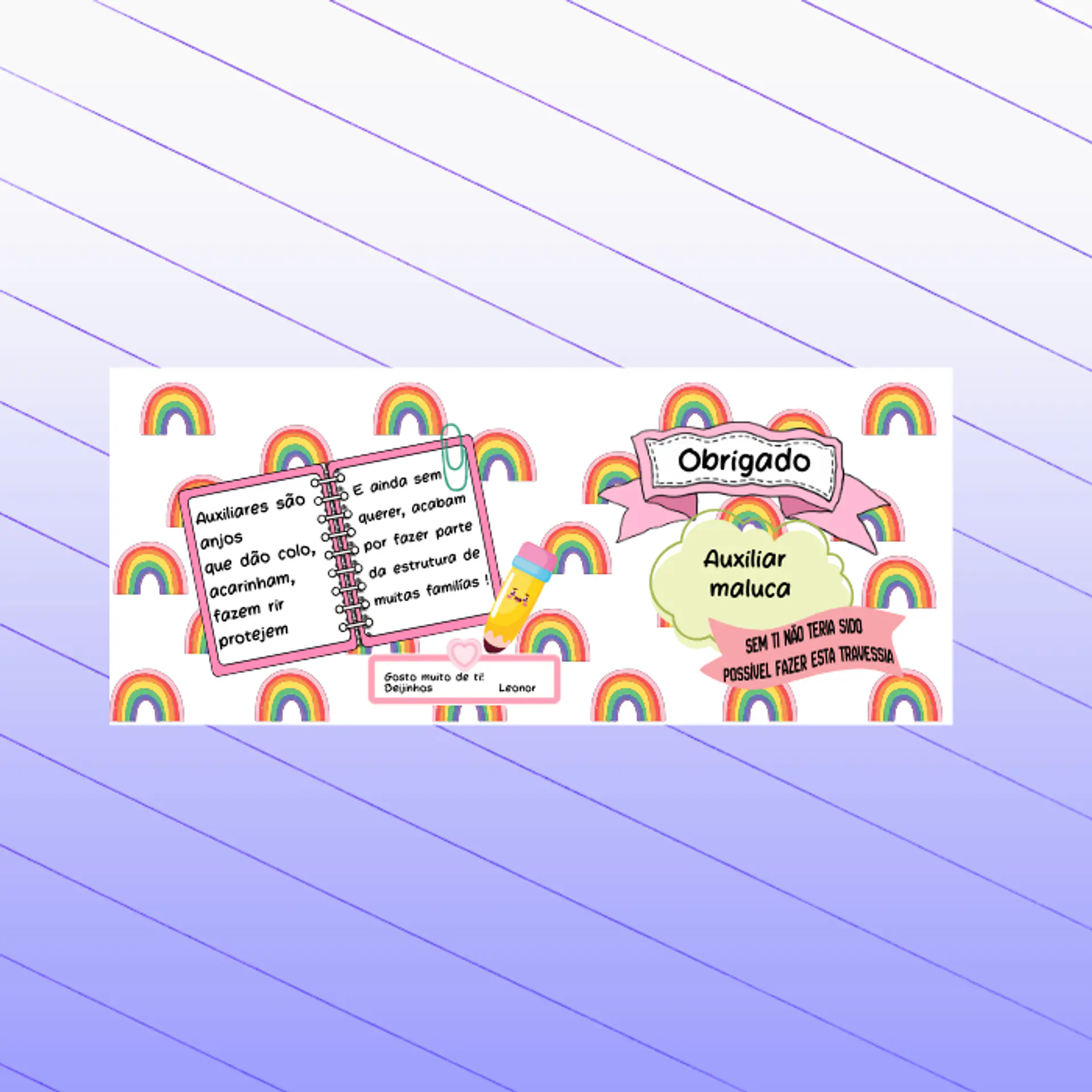 Caneca Auxiliar Educativo 2