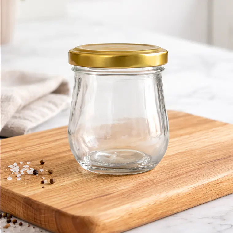 Frasco de vidrio 100ml tapa con botón, caja de 30 unidades 1