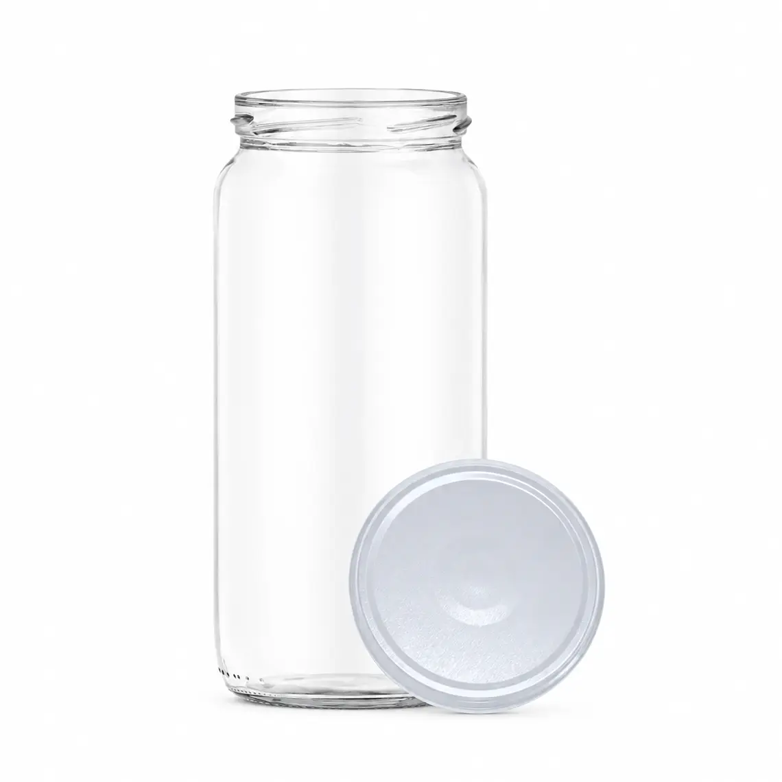 Frasco conservero 1000ml con tapa, pack 20 unidades 1