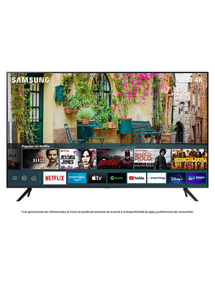 LED Samsung 60' AU7000 4K UHD Smart TV