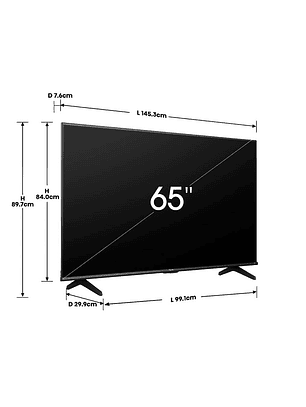 LED 65' Hisense 65A6N Smart TV 4K UHD