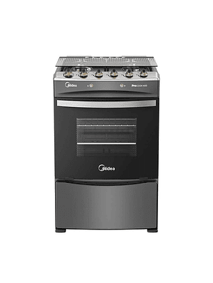 Cocina a Gas Midea MCG-4QPI24NSCG 4 Quemadores