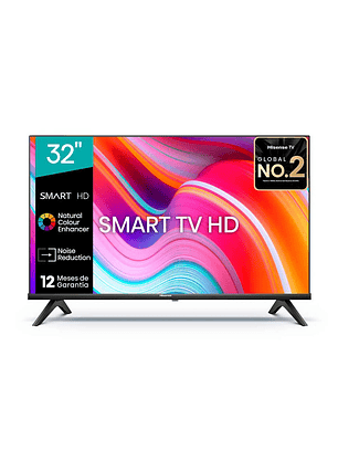 LED 32' Hisense 32A4K Smart TV 4K HD