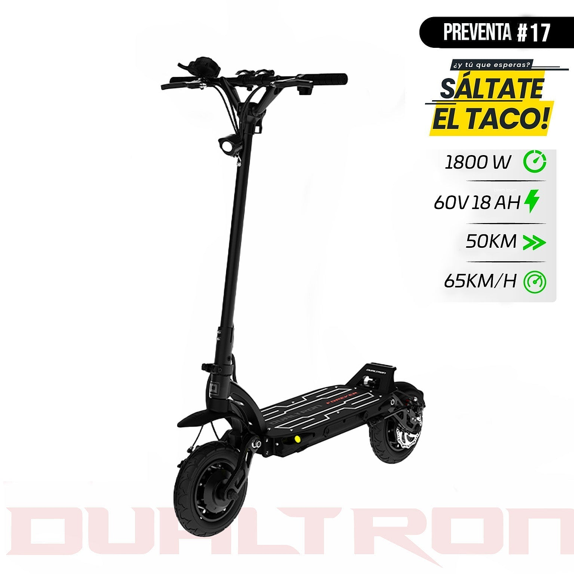 Scooter Eléctrico Dualtron Forever 1