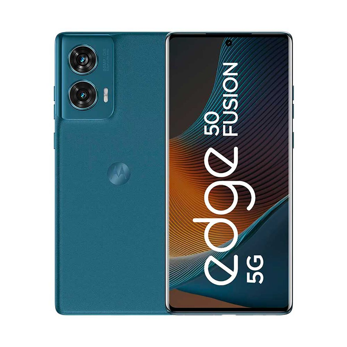 Celular Motorola Edge 50 Fusion 256GB 6,7' Verde Azulado Liberado 1