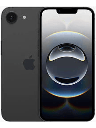 Celular Apple iPhone 16e 128GB 6,1' Negro Liberado