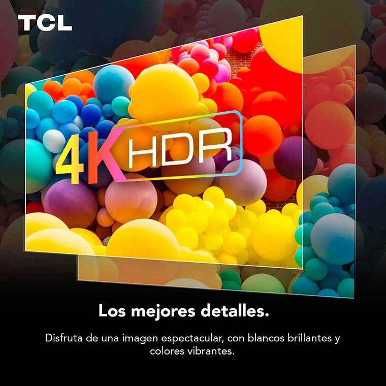 LED 55' TCL 55P635 Smart TV 4K 2