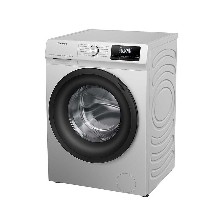 Hisense Lavadora Secadora WD3Q1042BW 10 kg Blanco Frontal Acero Inoxidable 2