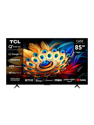 QLED 85' TCL C655 Smart TV 4K UHD
