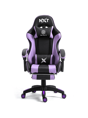 Silla Gamer Premium: Reclinable a 155° con Reposapiés Integrado y Función Masaje