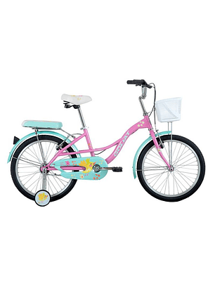 Bicicleta Infantil Cabo blanco Rosado Aro 20