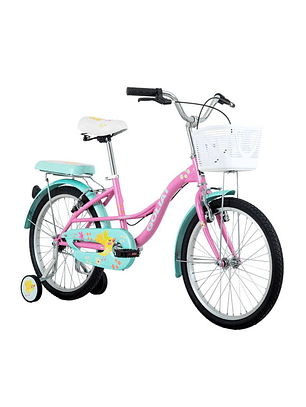 Bicicleta Infantil Cabo blanco Rosado Aro 20