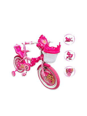 Bicicleta Aro 16 Princesa para Niñas «SUSY» Pink