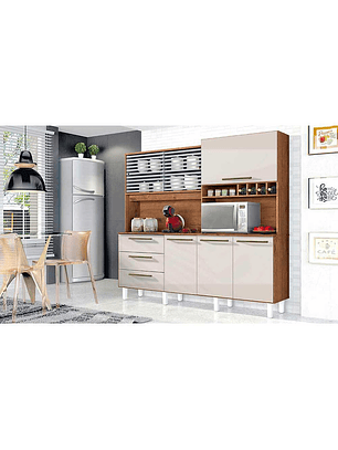 Mueble de Cocina Casanova Mega 3 Cajones 6 Puertas