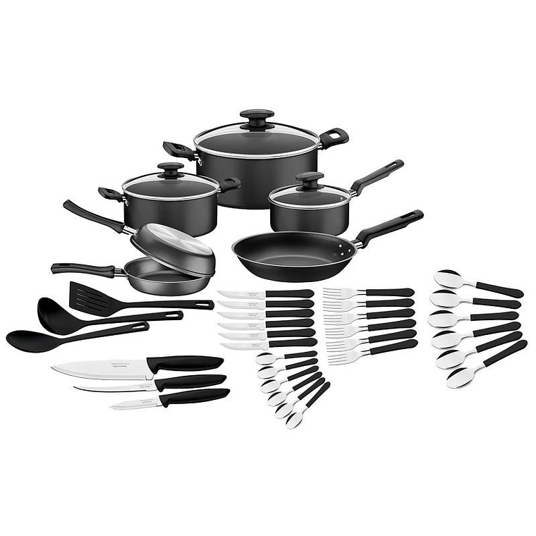 Batería De Cocina Antiadherente 38 Piezas Ollas 🔥🔥 2