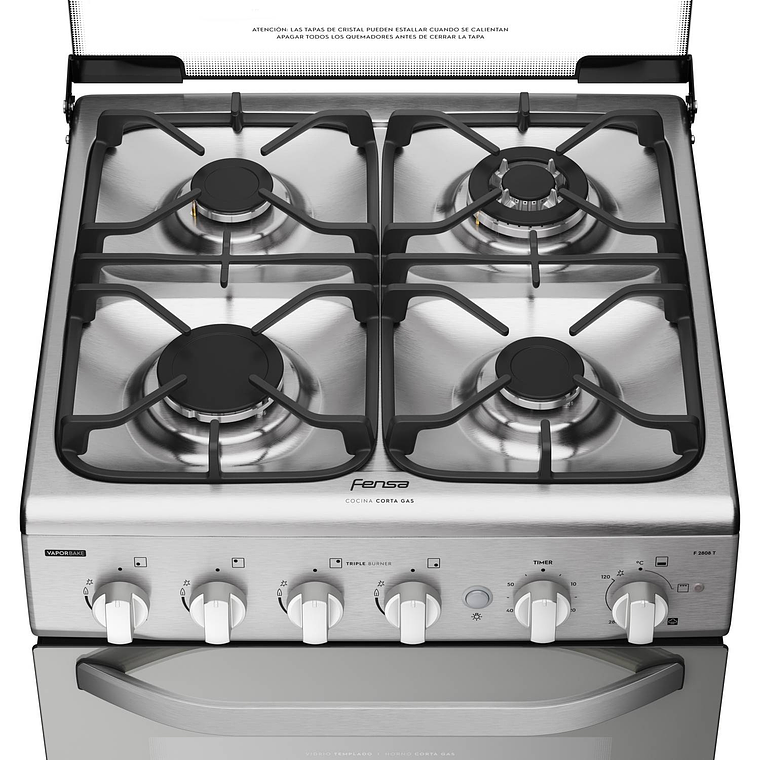 Cocina Fensa 4 Platos Experience con VaporBake – Modelo F2808T 4