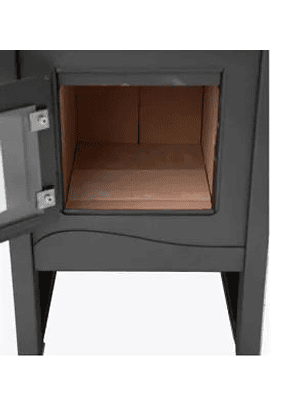 Estufa Ñuke Wichi 40 7500 Kcal Salamandra 90mt2