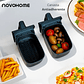 Freidora de Aire Novohome Digital 8Lts Doble Canastos 4+4 1700W NH-AF DUAL 100W - Miniatura 7