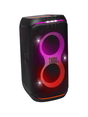 JBL Partybox Club 120, altavoz portátil para fiestas, asa plegable ergonómica, sonido JBL Pro, luces, 12 horas de batería, resistente a salpicaduras IPX4, color negro