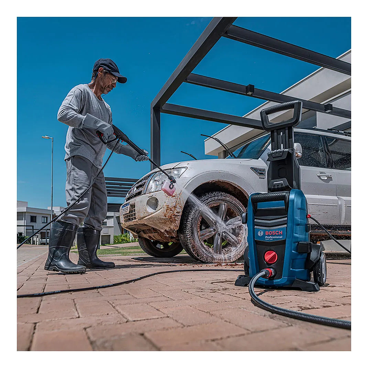 Hidrolavadora Bosch Ghp 180 Con Manguera 5 Metros Color Azul marino Frecuencia 50 Hz 6