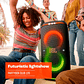 JBL Partybox Club 120, altavoz portátil para fiestas, asa plegable ergonómica, sonido JBL Pro, luces, 12 horas de batería, resistente a salpicaduras IPX4, color negro - Miniatura 4