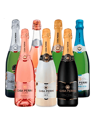 Balde Espumantes Casa Perini Variedades – 7 Botellas de 750ml
