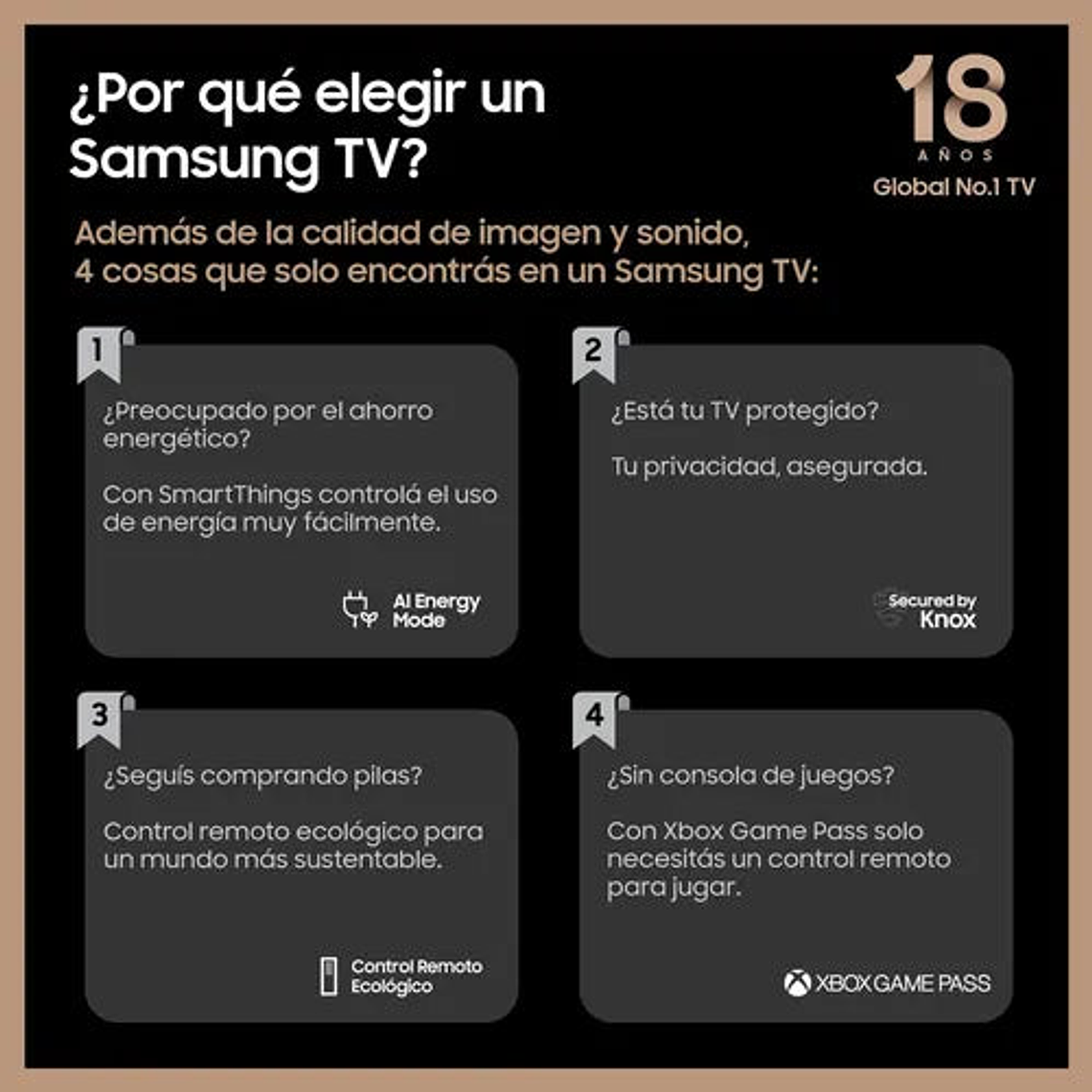 Smart TV Samsung 50