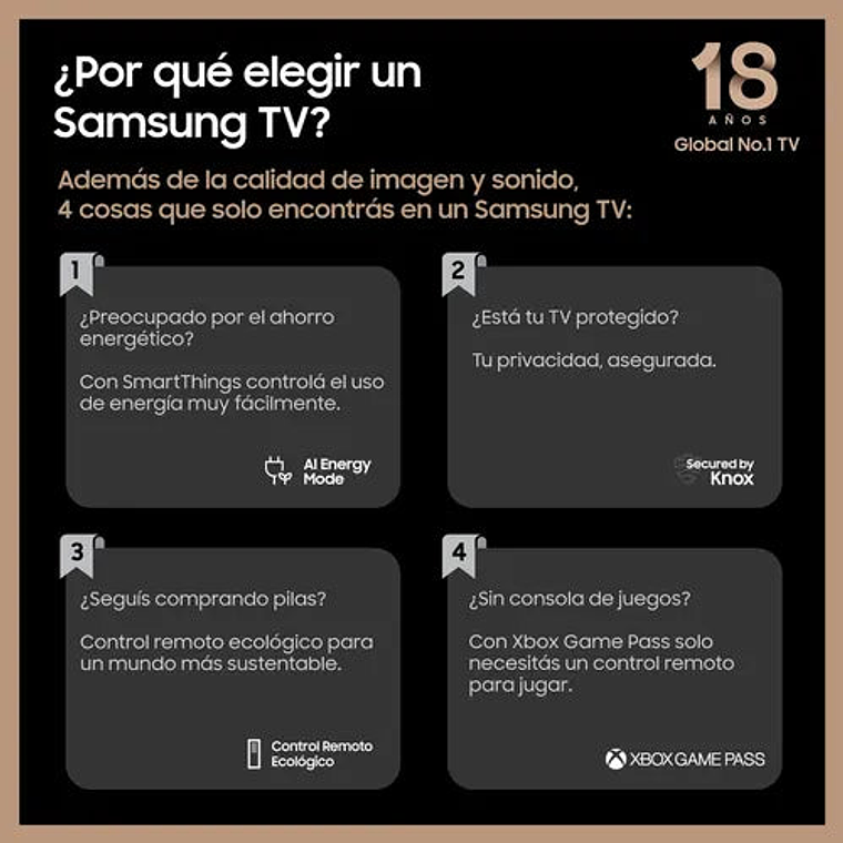 Smart TV Samsung 50