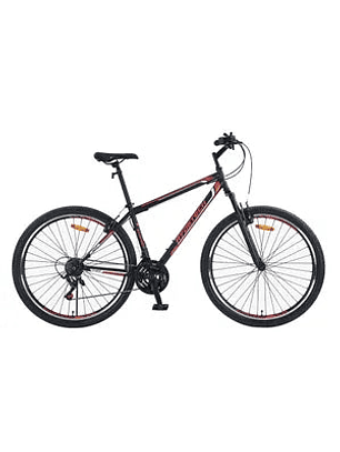 Bicicleta Rydetech 300 MTB R29 Talle M Negro y Rojo