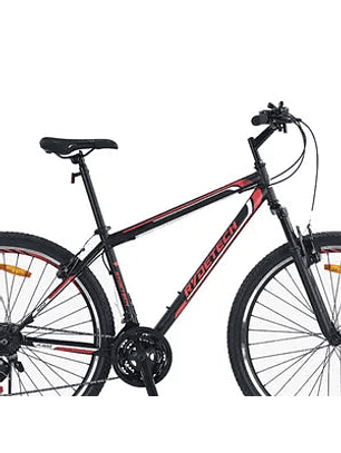 Bicicleta Rydetech 300 MTB R29 Talle M Negro y Rojo