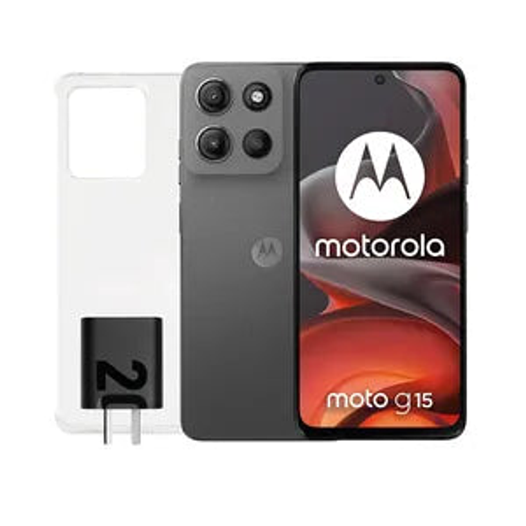 Celular Motorola G15 4GB 128GB Gravity Grey 1