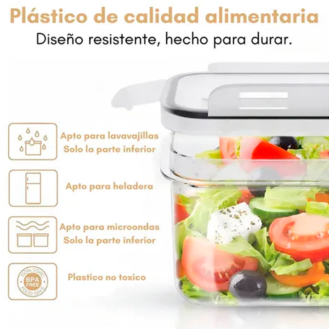 Kit x28 Contenedores Herméticos de Almacenamiento 3