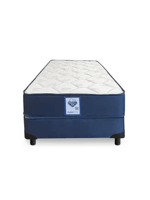 Colchón de Espuma y Sommier Spring Air 1 1/2 Plaza Prince 100x190cm