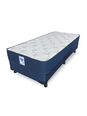 Colchón de Espuma y Sommier Spring Air 1 1/2 Plaza Prince 100x190cm