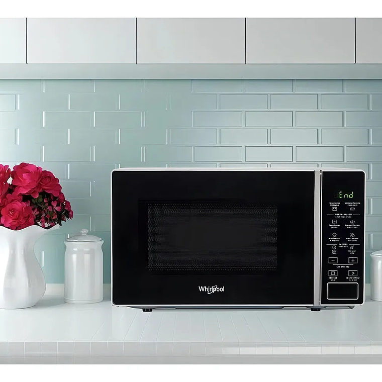 Microondas Whirlpool con Grill 30 Lts – Acero Inoxidable 6