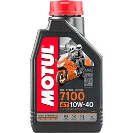 Aceite - Motul 7100 - 4T - Aceite Sintético 10W40 - 1 Litro 