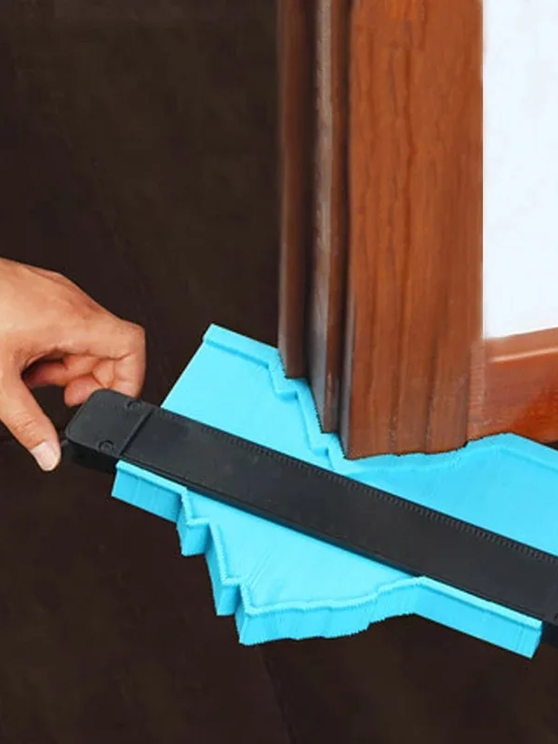 Régua de contorno de perfil, modelo de corte. 3