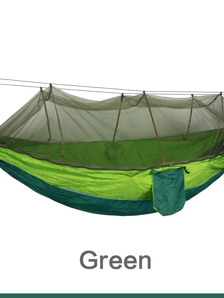 Rede ultraleve tipo paraquedas com rede mosquiteira 5