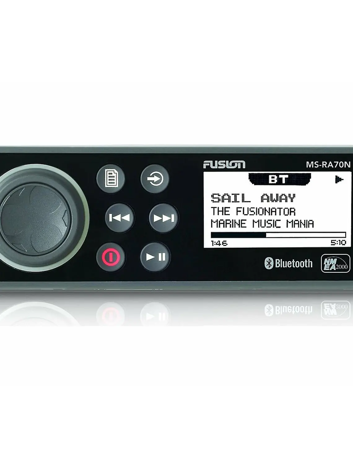 Rádio Fusion Marine MS-RA70N Preto 7