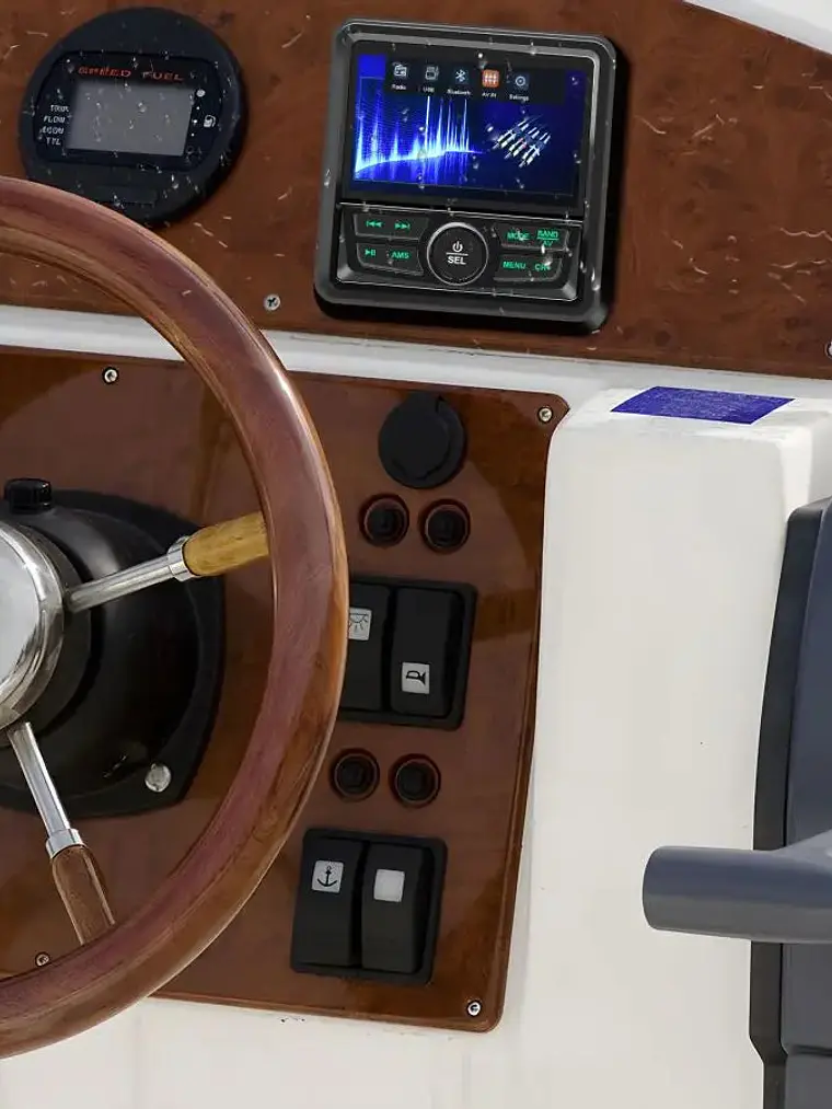 Rádio estéreo marítimo Bluetooth à prova de água 2