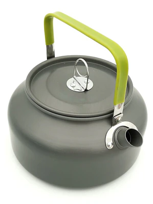 Conjunto de utensílios de cozinha para campismo mini de 1,2L, bule 