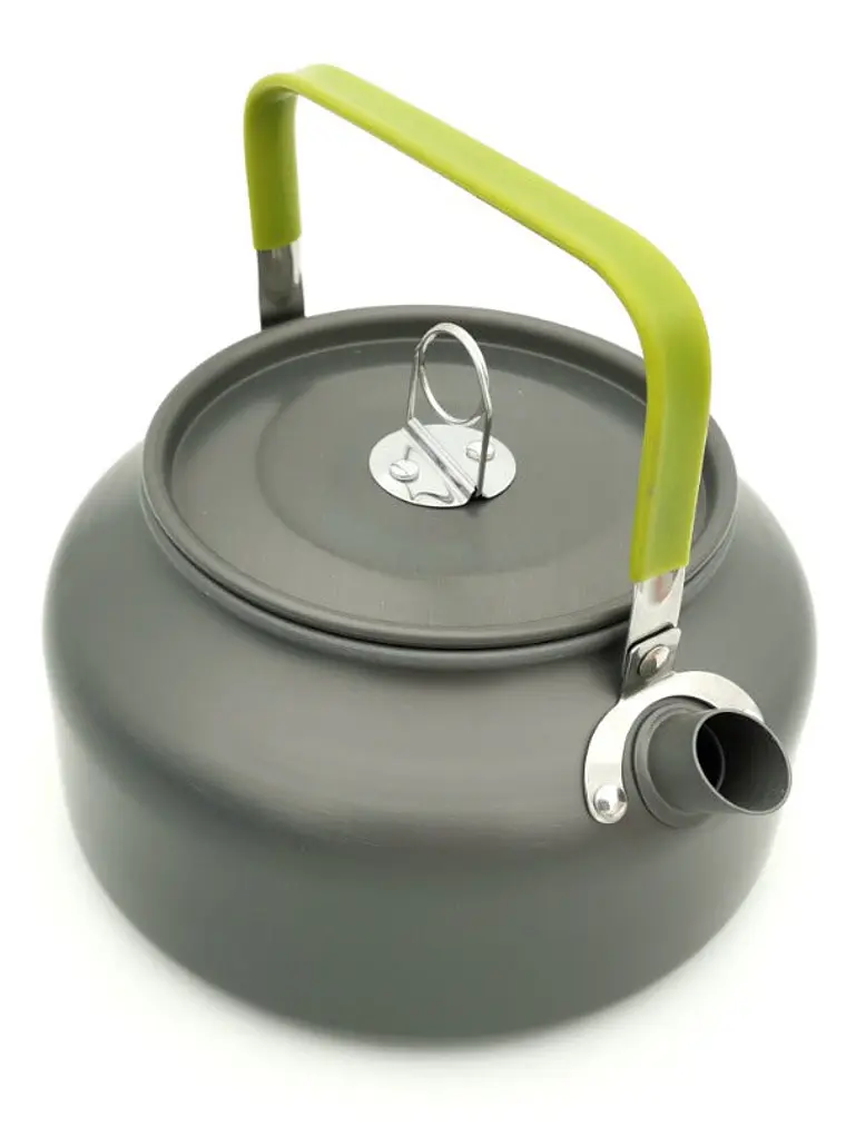 Conjunto de utensílios de cozinha para campismo mini de 1,2L, bule  1